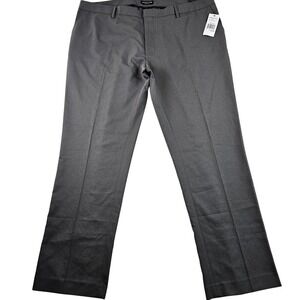 Kenneth‎ Cole Dress Pants Men's Slim Fit Gray Formal Office Business Trousers